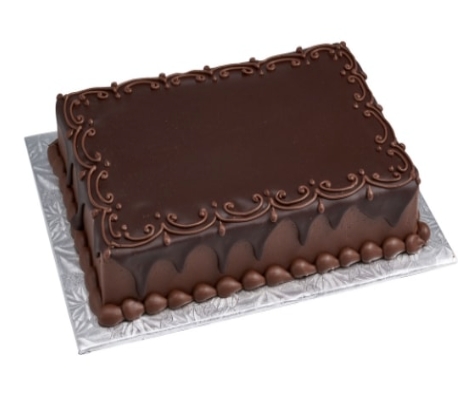Yumuşacık Kek 35 Kişilik Çikolatalı Yaş Pasta